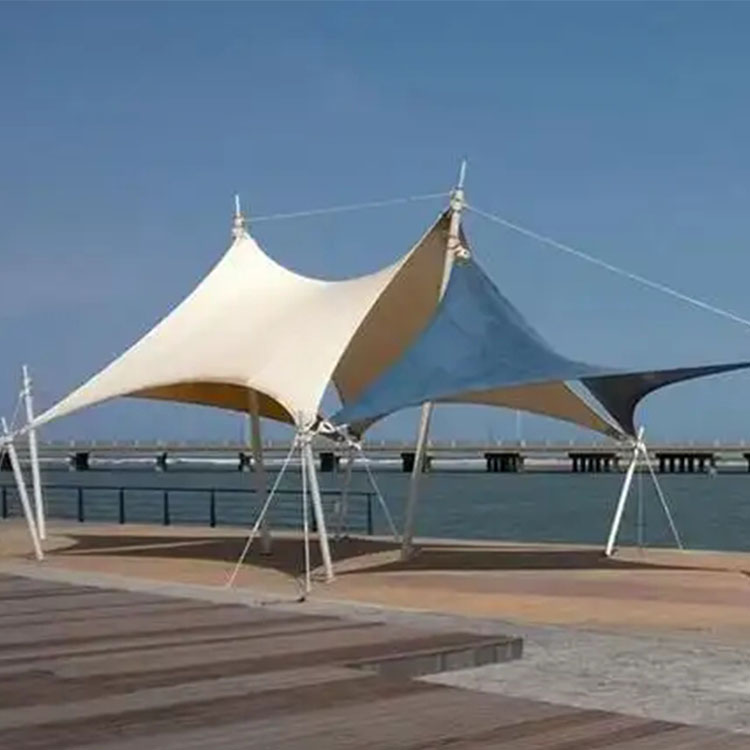 蓝田县膜结构景观棚