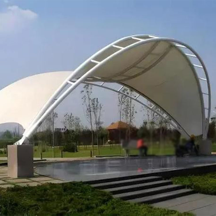 蓝田县膜结构景观棚