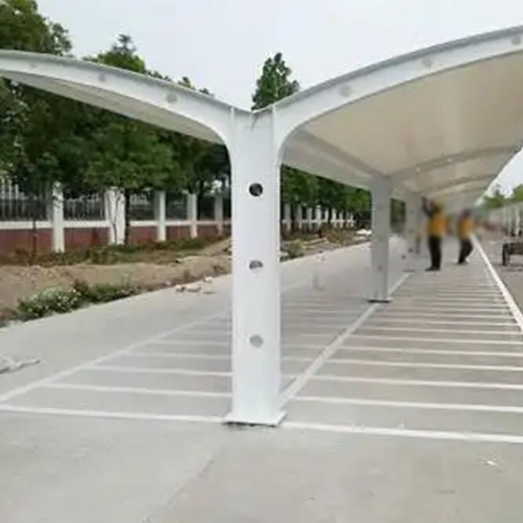 蓝田县膜结构电动车棚