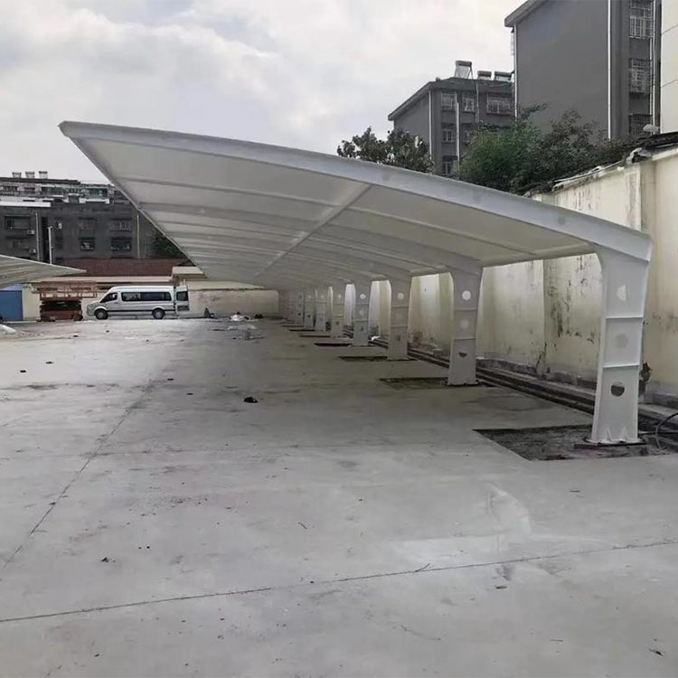 蓝田县膜结构汽车棚