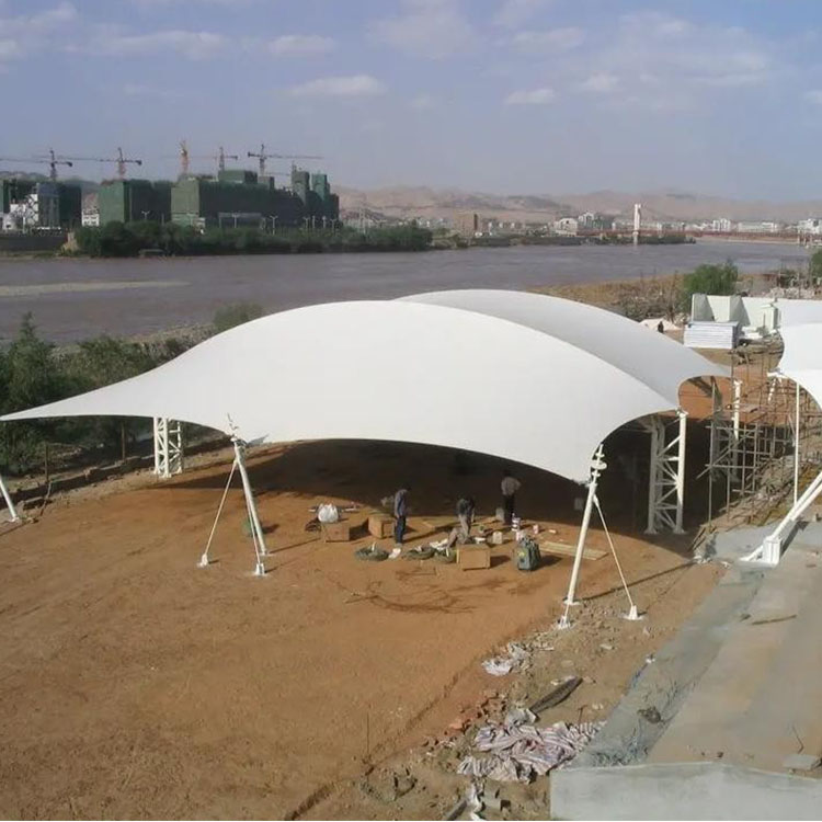 蓝田县膜结构汽车棚